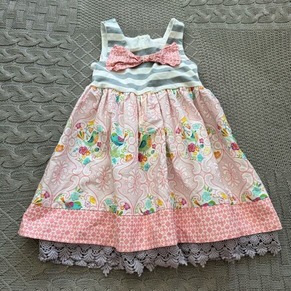 Counting Daisies Apron Dress ~ 5 - Picture 1 of 10